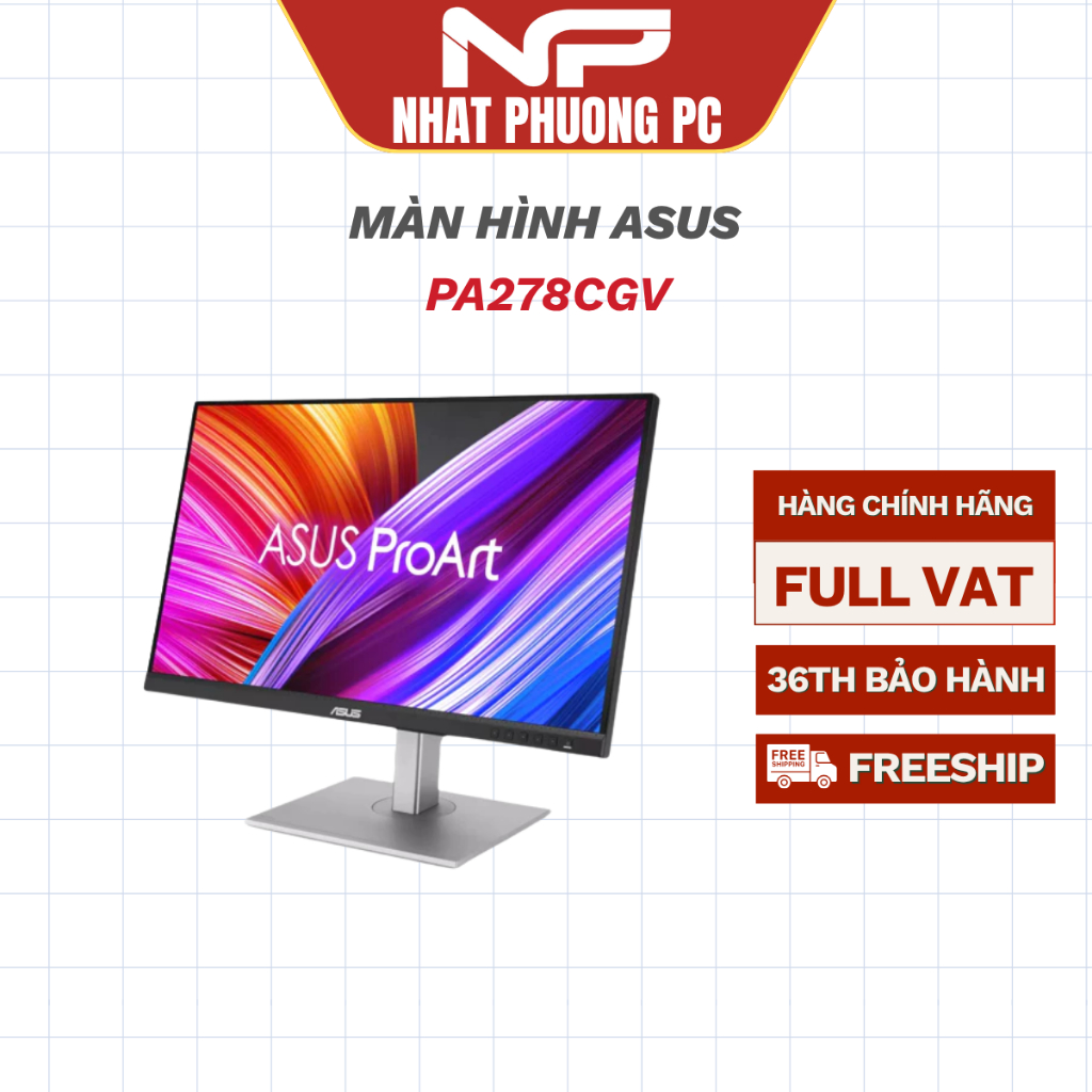 Màn hình Asus ProArt PA278CGV 27 inch IPS 2k 144Hz