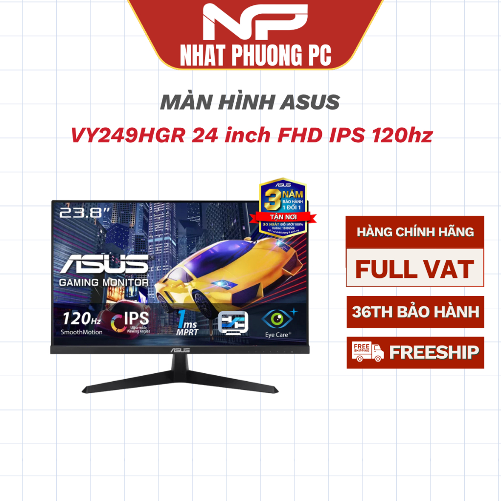 Màn hình Asus VY249HGR 24 inch FHD IPS 120hz