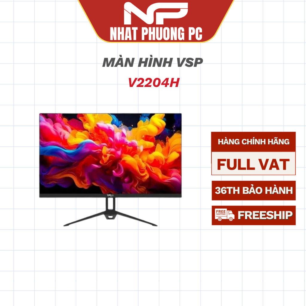 Màn Hình VSP V2204H 22 inch FHD 120Hz 5ms VA