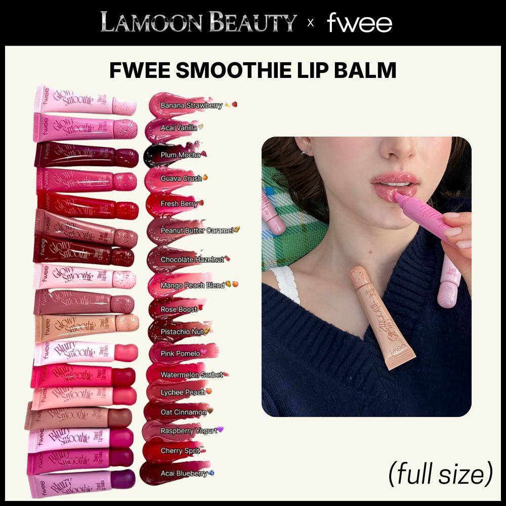 Son dưỡng có màu Fwee Smoothie Lip Balm, môi mọng như cốc smoothie mát lạnh (Fullsize)
