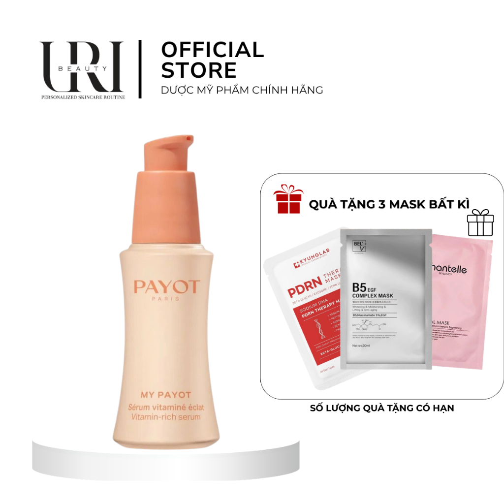[Chính Hãng] PAYOT My Payot Serum Vitamine C Eclat – Tinh Chất Vitamin C Dưỡng Sáng Da Rạng Rỡ 30ml