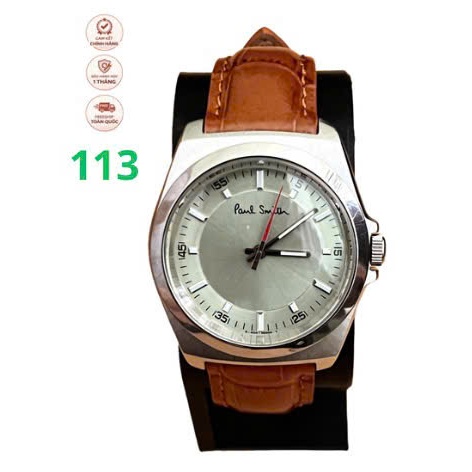 Đồng hồ Paul Smith chính hãng, sử dụng máy quartz Nhật (9N73)