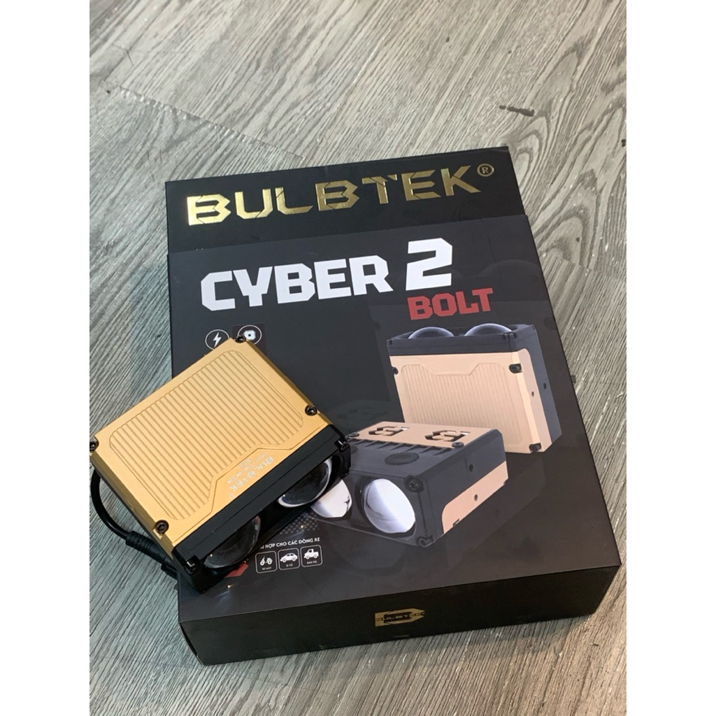 Đèn trợ sáng Bulbtek Cyber 2 Bolt (Giá 1 đèn) - H2 Motocare