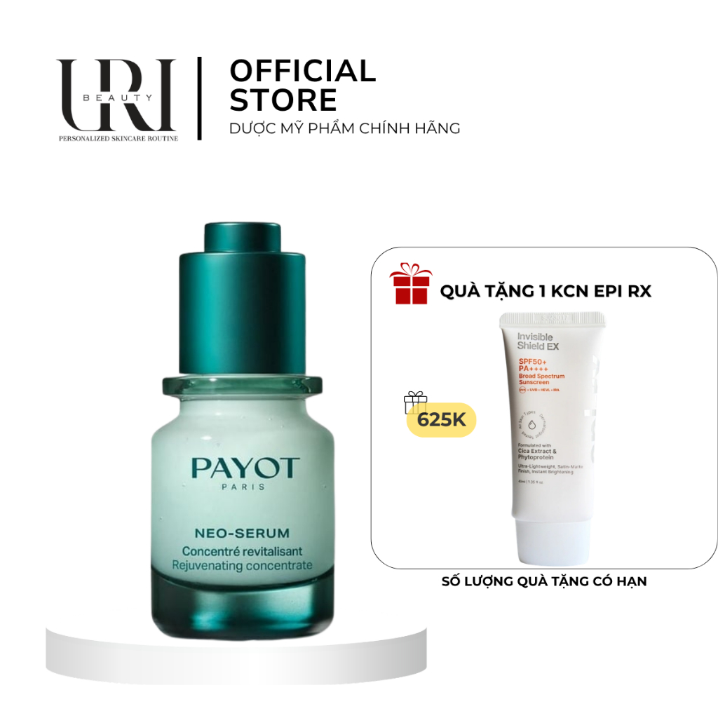 [Chính hãng] PAYOT NEO SERUM Rejuvenating Concentrate – Tinh Chất Hỗ Trợ Căng Mịn & Tươi Trẻ Da 30ml