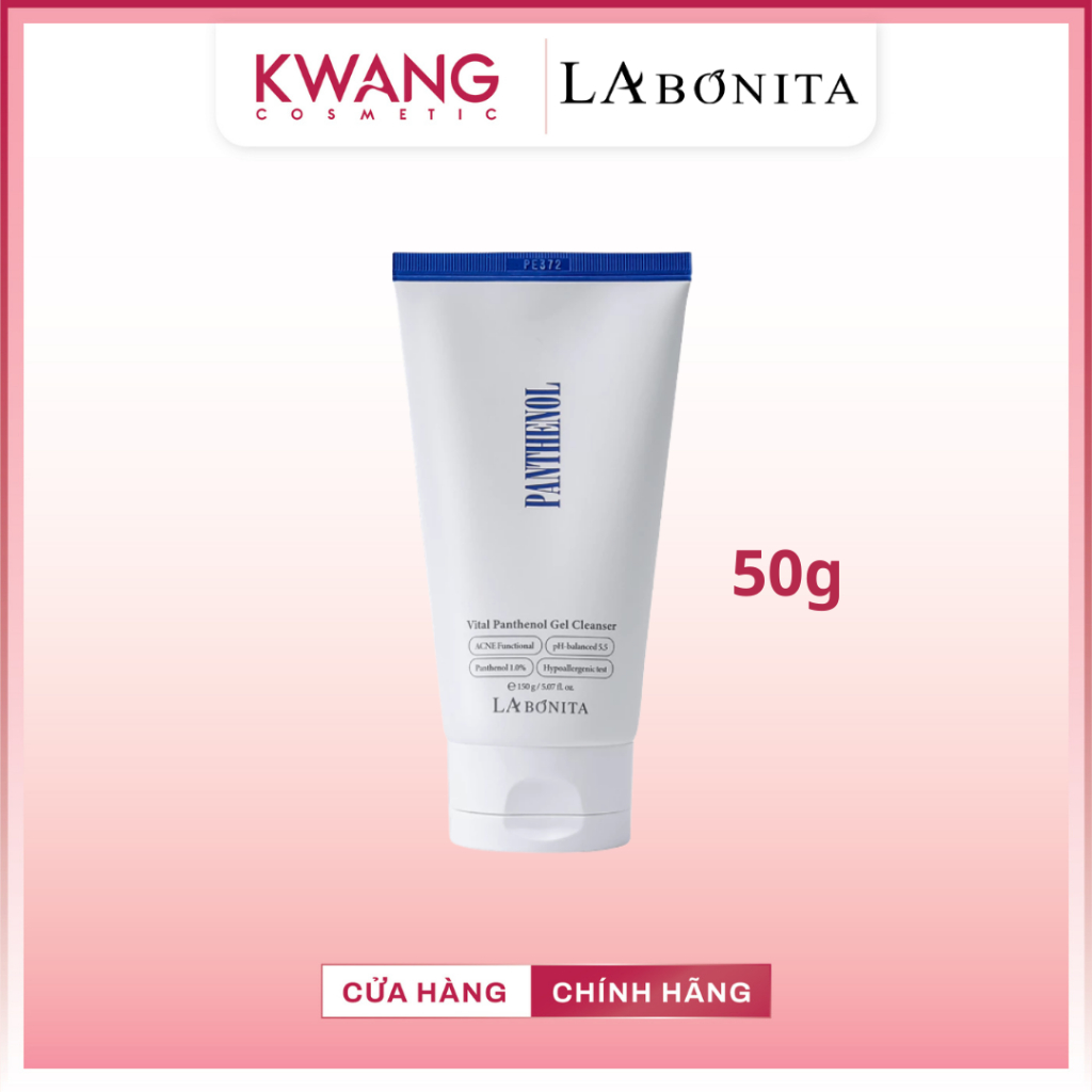 Sữa rửa mặt LA BONITA Panthenol B5 Làm Dịu Sạch Sâu 50gam