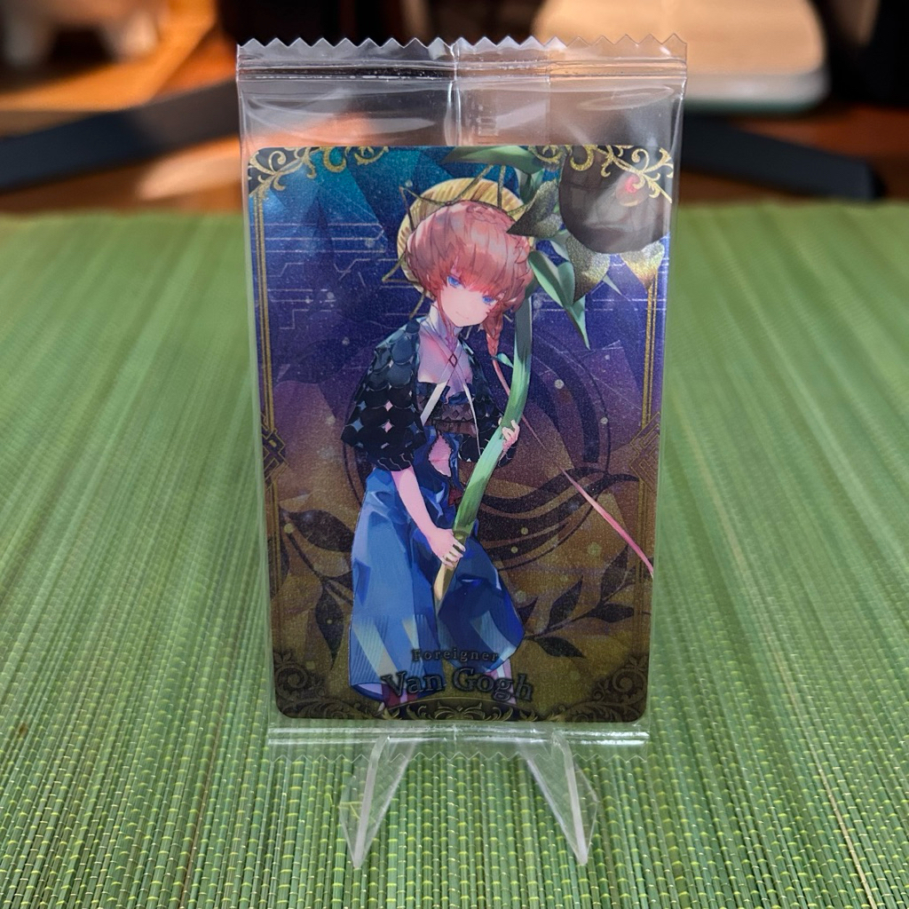Thẻ metal wafer FGO Van Gogh