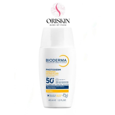 Bioderma Sữa chống nắng Bioderma Phổ Rộng Ráo Mịn, Bảo Vệ Da Toàn Diện Photoderm XDefense Ultra-fluid SPF50+ 40ml