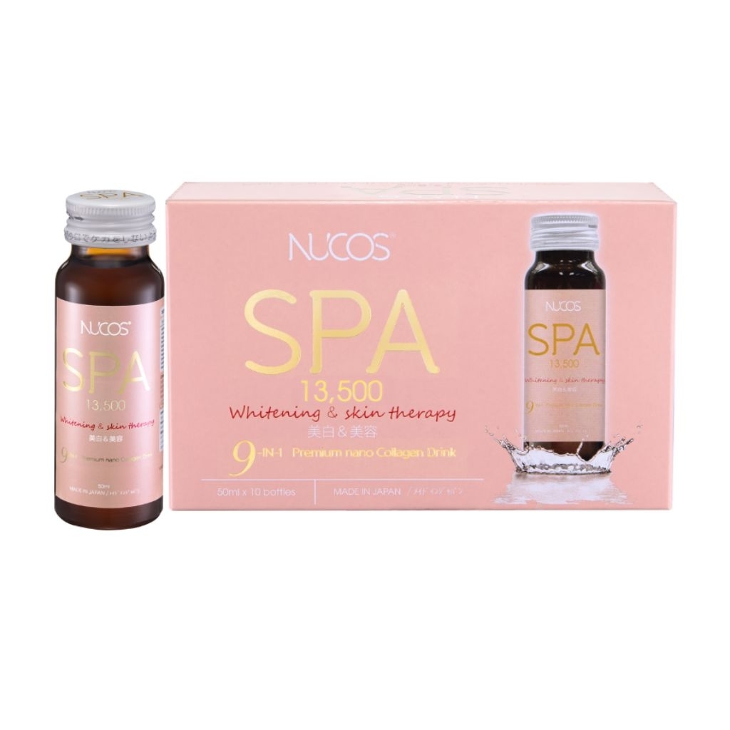 Nucos Spa 13500mg - Nước uống Collagen Nhật Bản giúp da trắng sáng, mịn màng