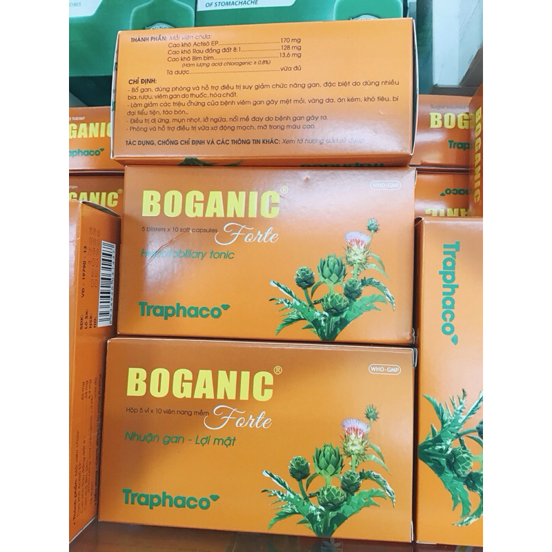 BOGANIC FORTE hộp 50 viên nang mềm