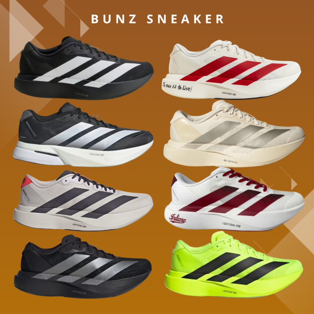 [ Hàng Chính Hãng ] Giày chạy bộ Pewsii_Adidas Adizero EVO SL siêu êm, nhẹ đủ màu mới nhất, full box