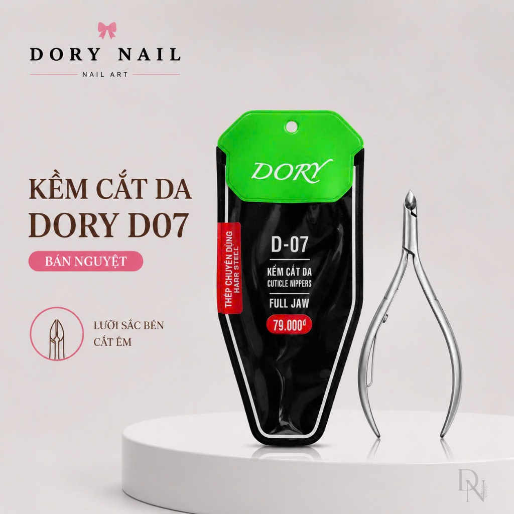 Kềm bán nguyệt Dory D07 NH bán nguyệt nhám