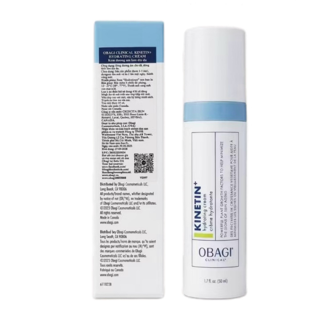[HÀNG CÔNG TY] Kem dưỡng Obagi Kinetin Hydrating Cream