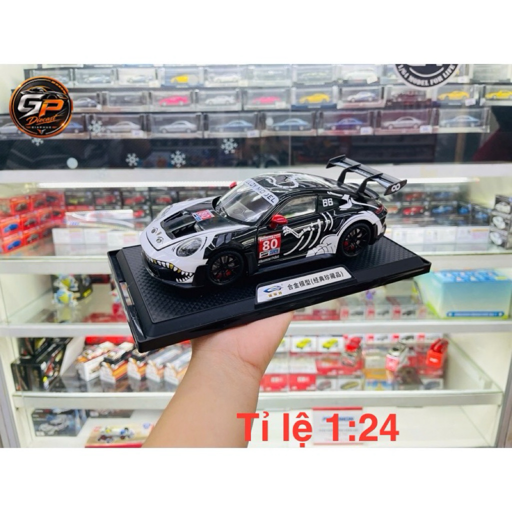 [TỈ LỆ 1:24] Mô Hình Xe Porsche 911 GT3 RS Full Open Tỉ Lệ 1:24 Alloy Model OT24131