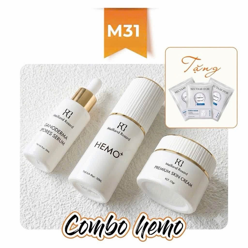 M81: Bộ hemo hỗ trợ sáng da
