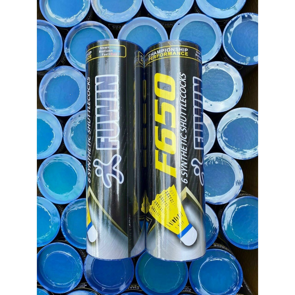 Quả cầu fuwin F650 Hộp 6 quả , Quả cầu nhựa Fuwin F650