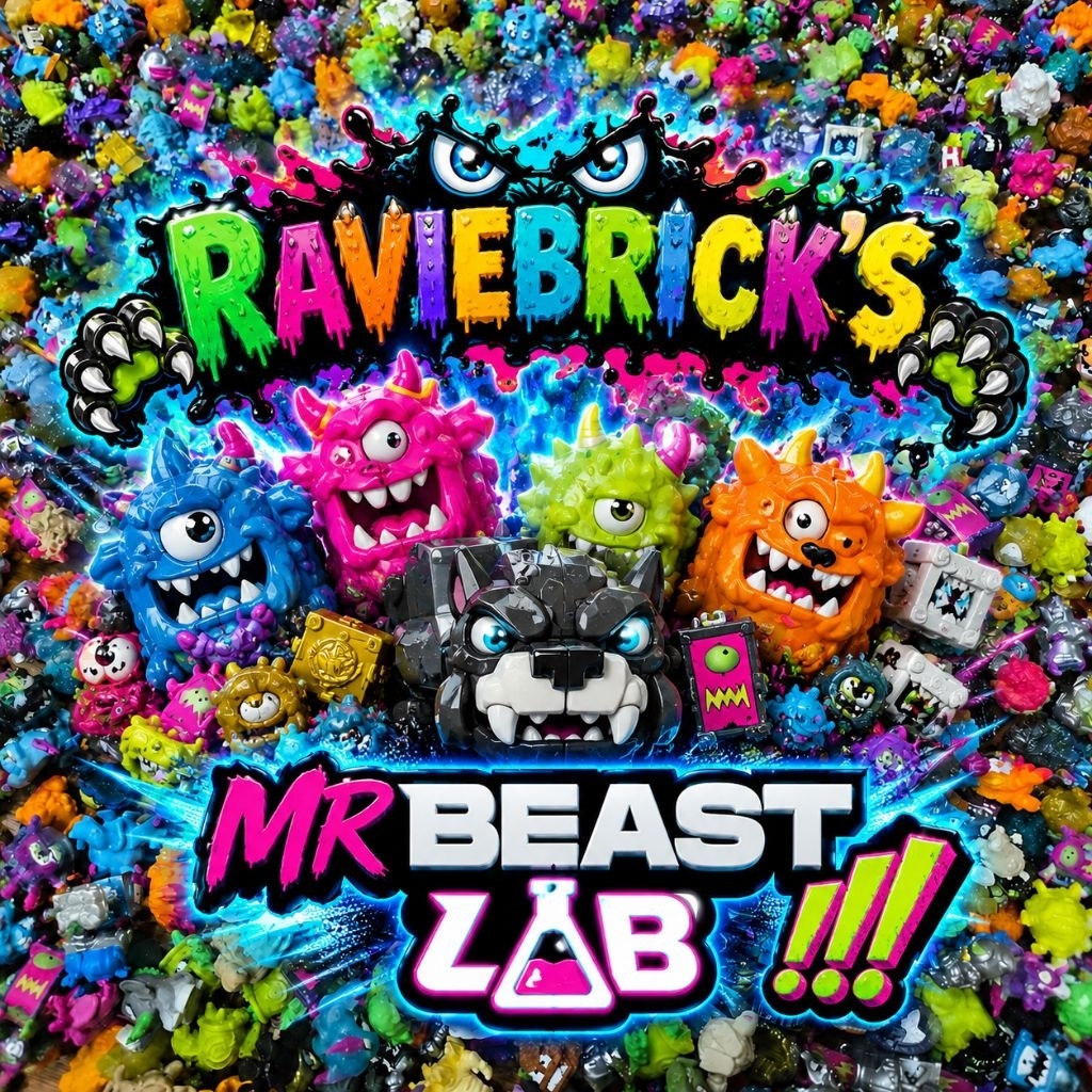 Mô hình nhân vật MrBeast Lab Swarms 2nd