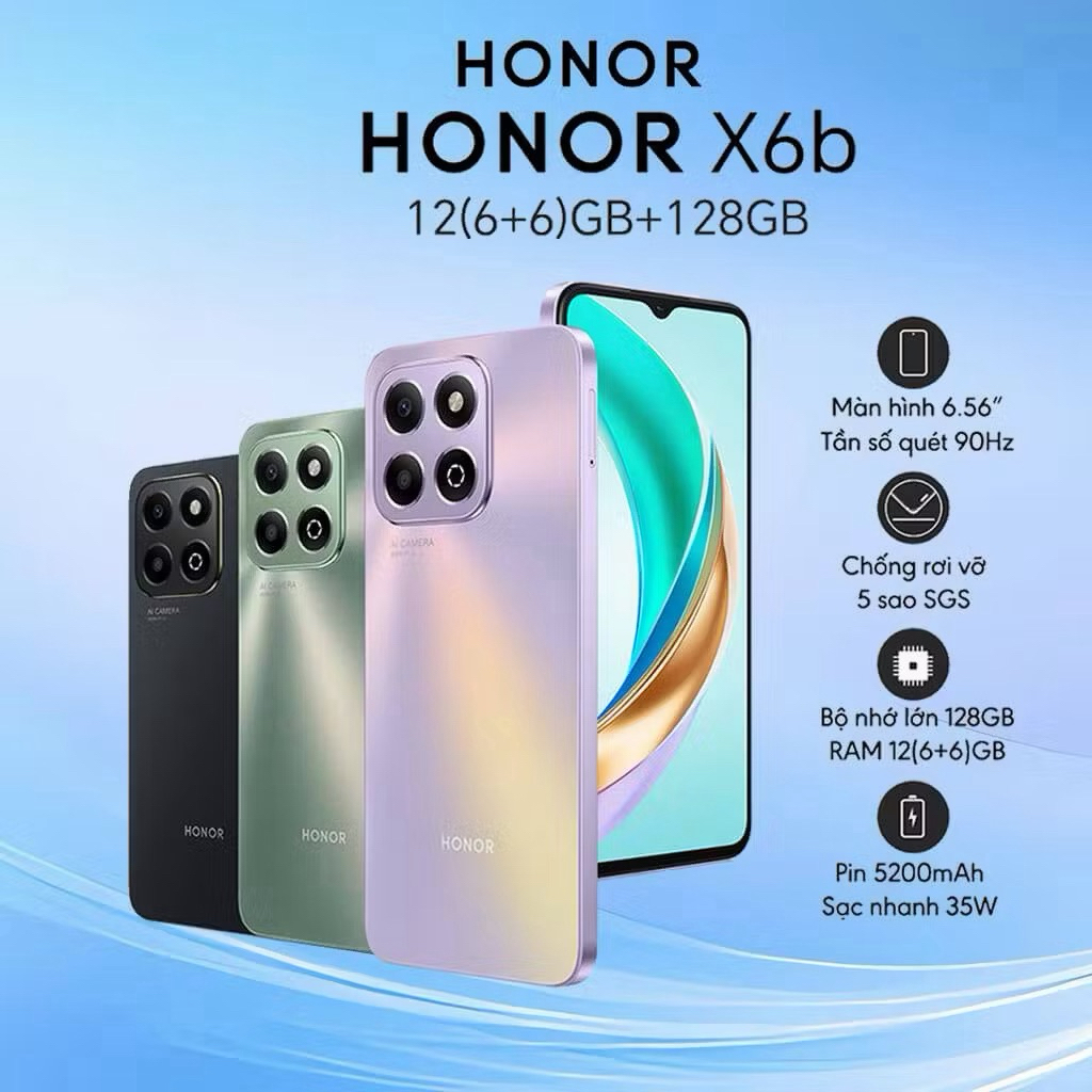 Điện Thoại Honor X6b 128GB - Chính Hãng Fullbox Demo | BigBuy360 - bigbuy360.vn