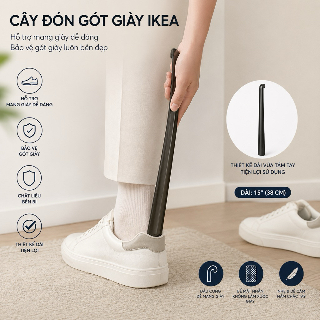 Cây đón gót giầy IKEA dài 60cm