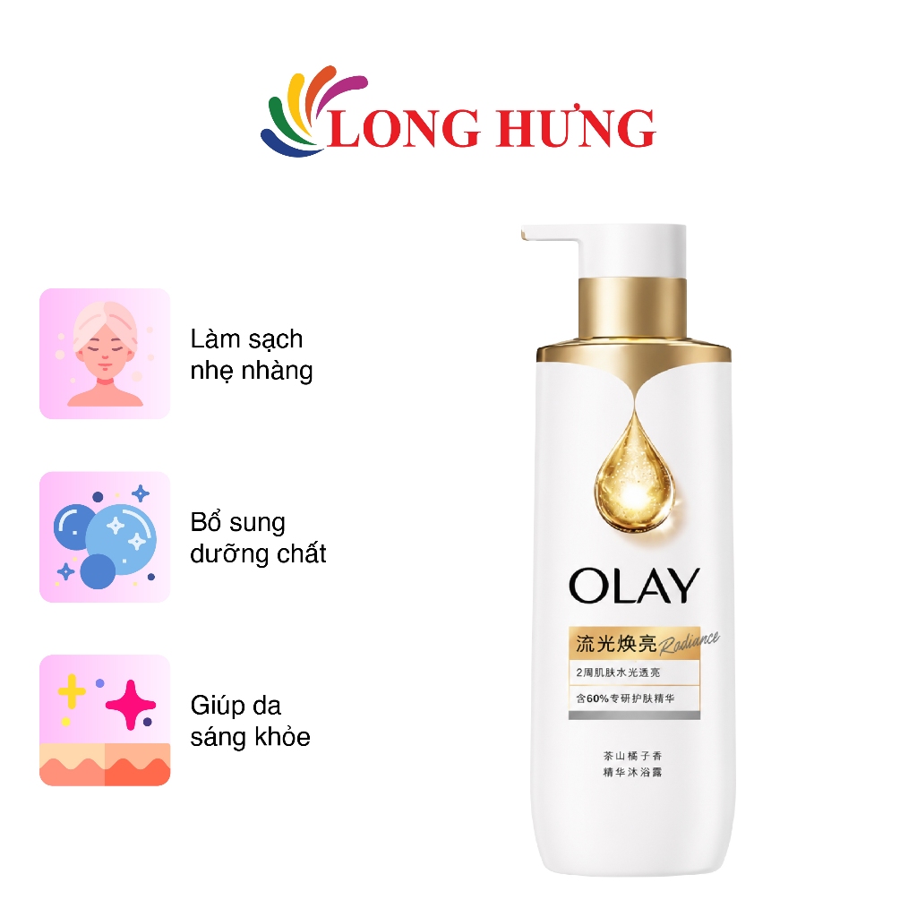 Sữa tắm sáng da Olay Radiance Body Wash (500g)