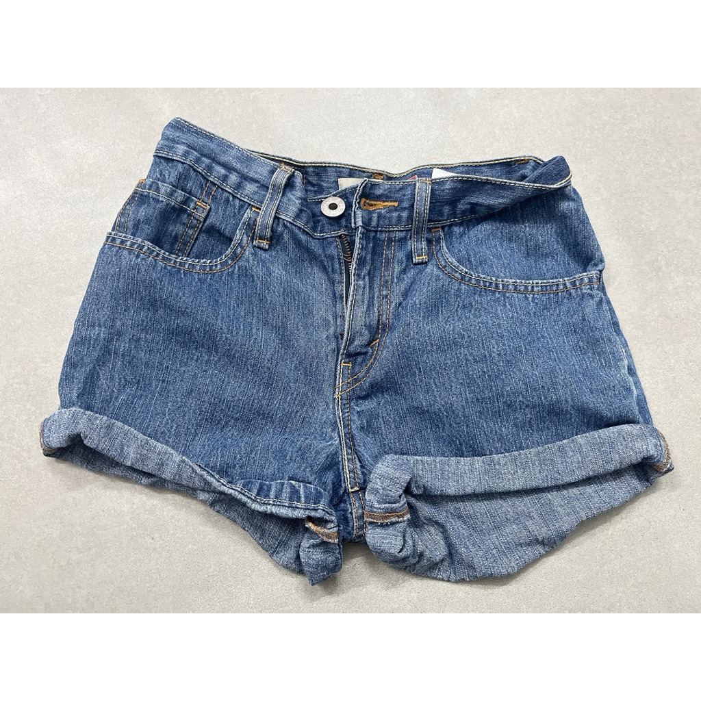 pass quần short jean hiệu levis sz S