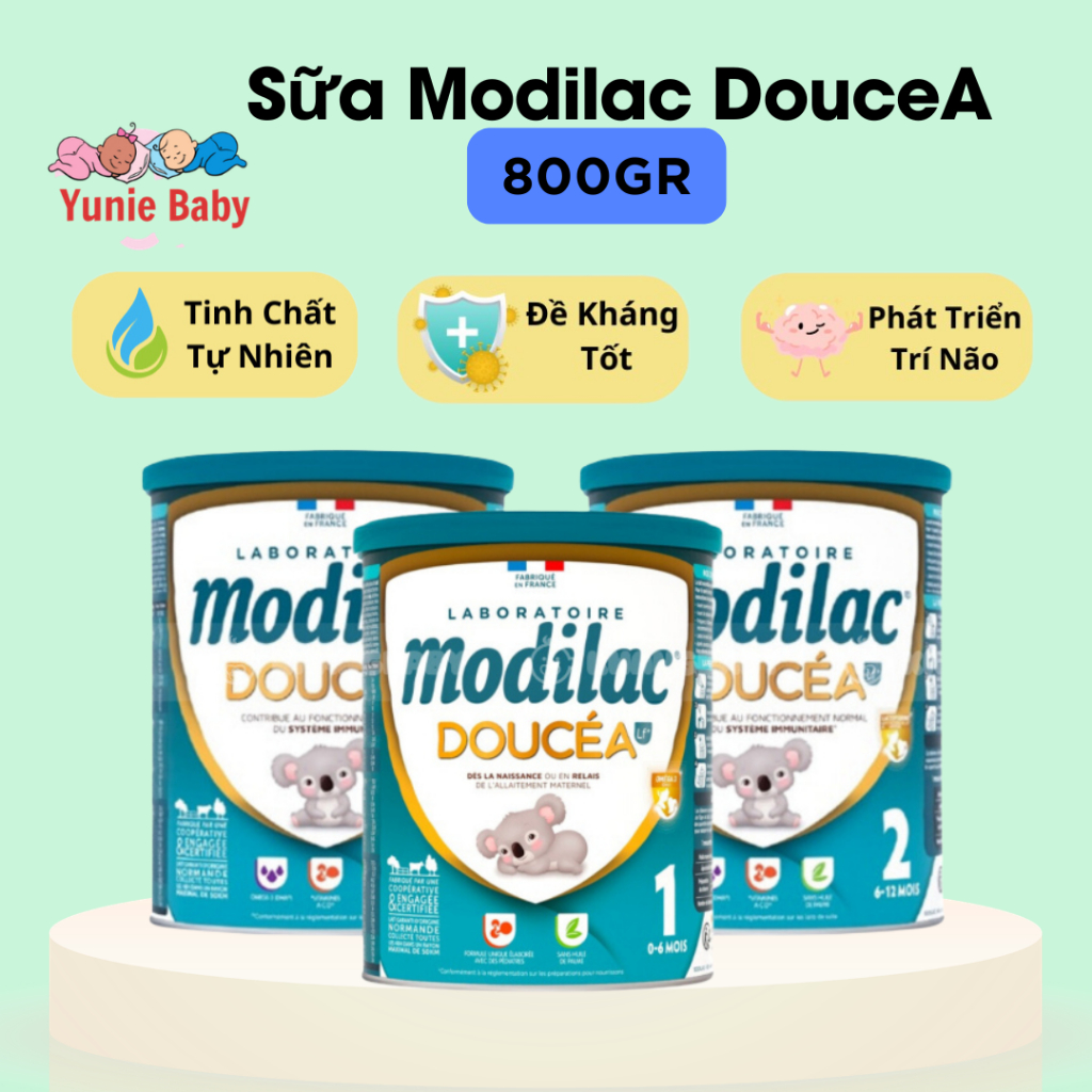 [Date 2027] Sữa Modilac DouceA Pháp Phát Triển Toàn Diện 800g