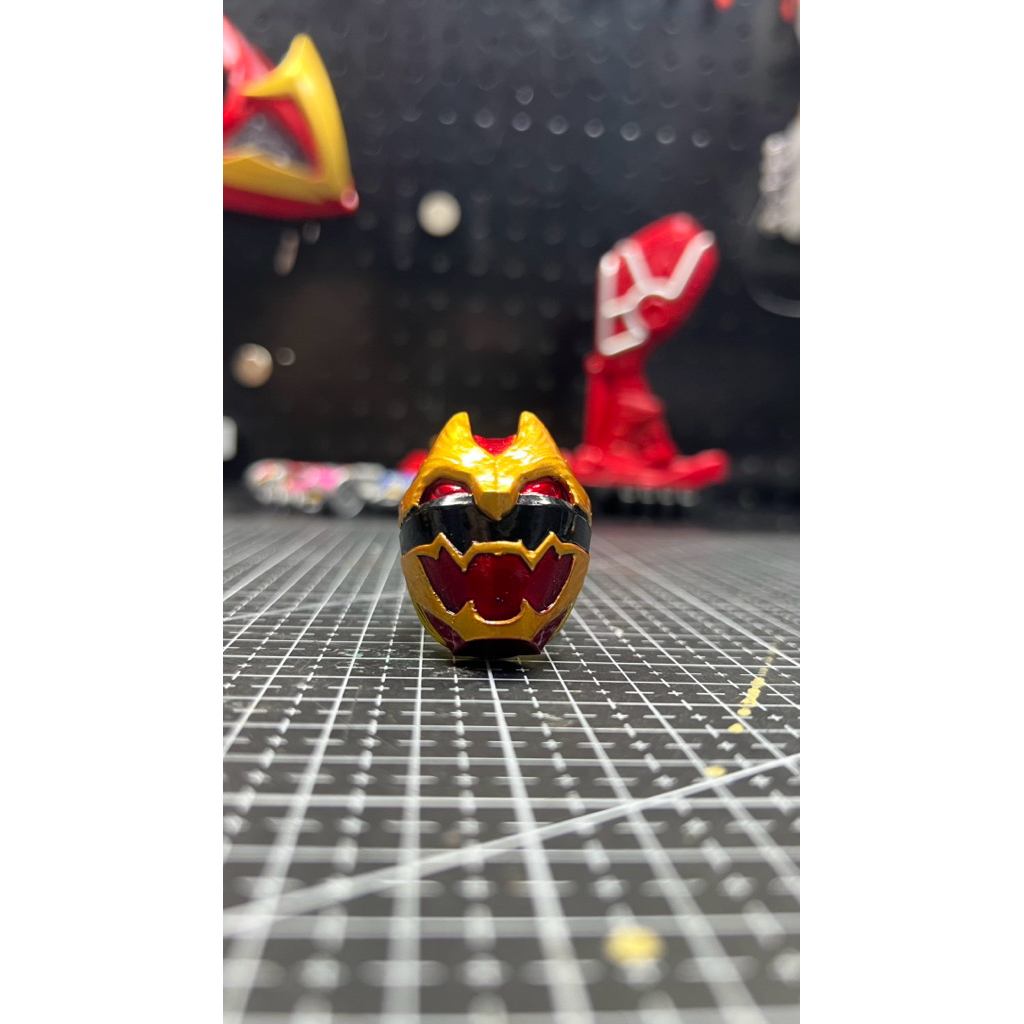 Nhẫn Gozyu Wolf in3d - Sơn candy (Gozyuger ring) size lớn