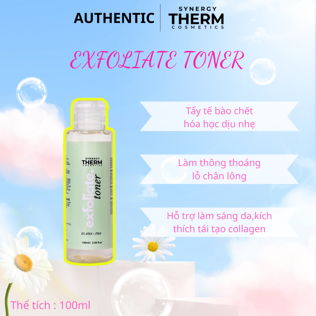 Synergy Therm Exfoliate Toner 100ml