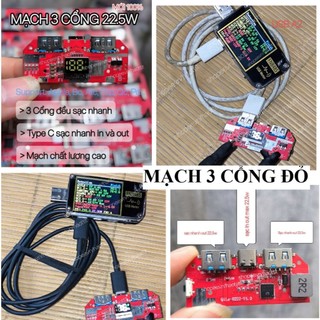 Mạch sạc dự phòng nhanh 18w, 22.5w Type C