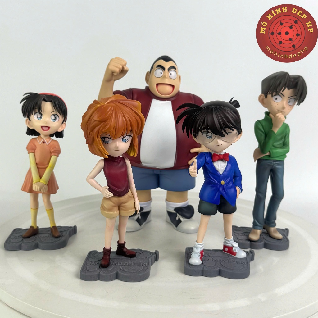 Mô hình nhóm thám tử nhí Conan Haibara Ayumi Mitsuhiko Genta trong thám tử lừng danh Conan cao 14-18