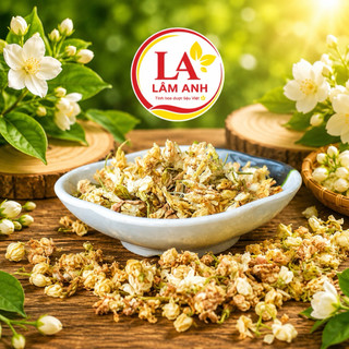 100g Hoa Nhài Sấy Khô, Trà Hoa Nhài Bông Nở Tự Nhiên, Dùng Pha Trà, Ướp Trà, Hương Thơm Đậm Vị, Thanh Mát, Dễ Chịu