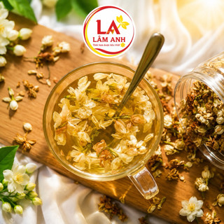 100g Hoa Nhài Sấy Khô, Trà Hoa Nhài Bông Nở Tự Nhiên, Dùng Pha Trà, Ướp Trà, Hương Thơm Đậm Vị, Thanh Mát, Dễ Chịu