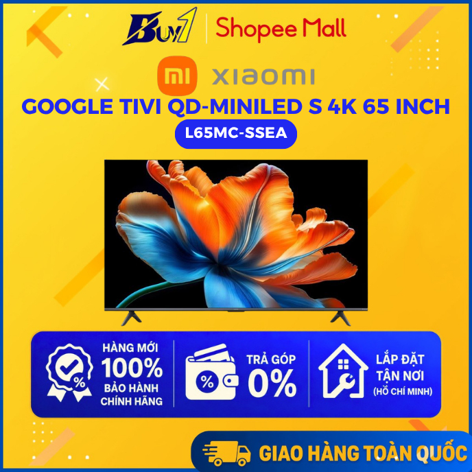 L65MC-SSEA - Google Tivi QD-MiniLED Xiaomi S 4K 65 inch L65MC-SSEA - Hàng Chính Hãng