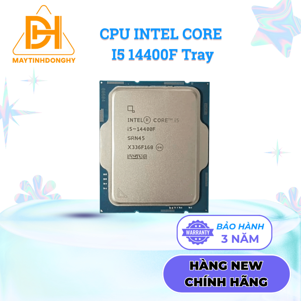 CPU Intel Core i5 14400F TRAY - NEW BẢO HÀNH 36 THÁNG