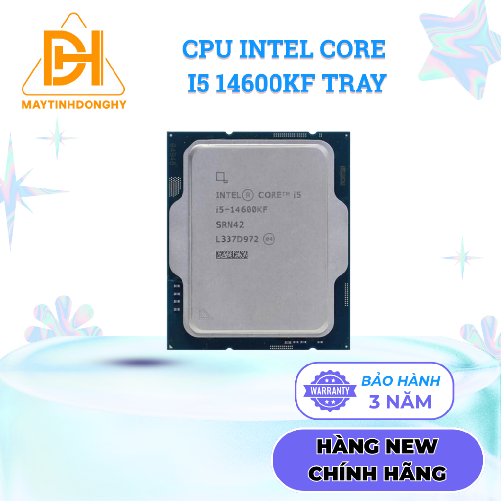 CPU Intel Core I5 14600KF TRAY - NEW BẢO HÀNH 36 THÁNG