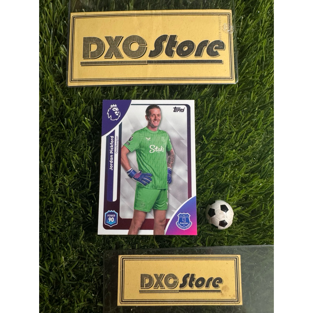 [ CHÍNH HÃNG ] - TOPPS PREMIER LEAGUE 2026 - JORDAN PICKFORD (EVERTON)