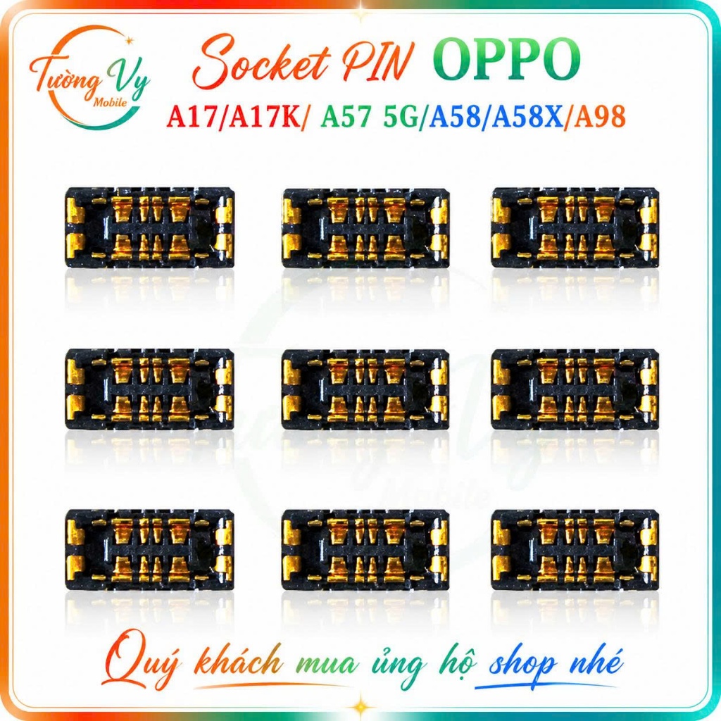 Chân Socket Pin Trên Main OPPO A17 / A17K / A58