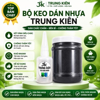 BỘT HÀN NHỰA ĐEN ĐA NĂNG TRUNG KIÊN - GIẢI PHÁP VÁ NỐI SIÊU BỀN