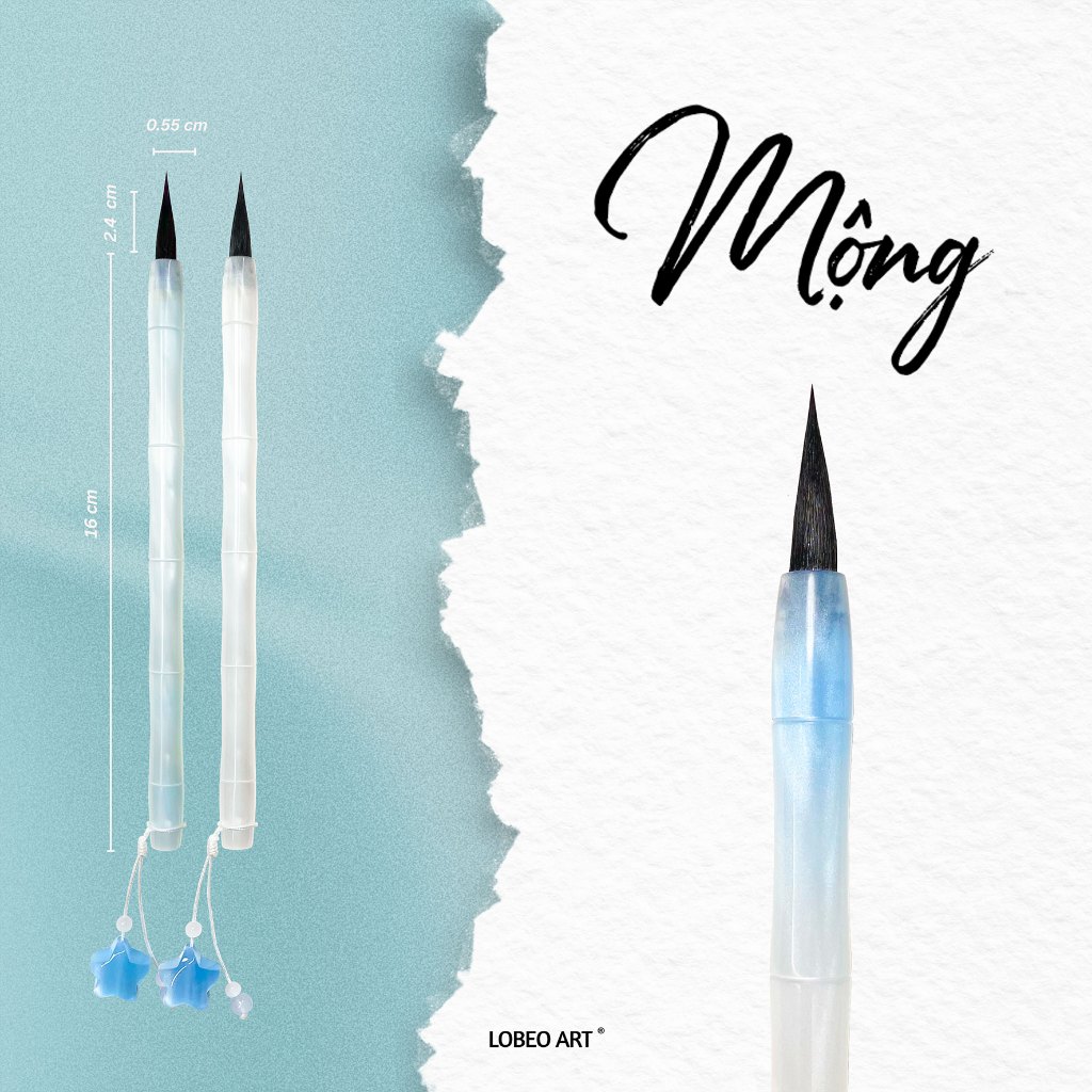 [LOBEO] Cọ vẽ thư pháp Lobeo - Mộng