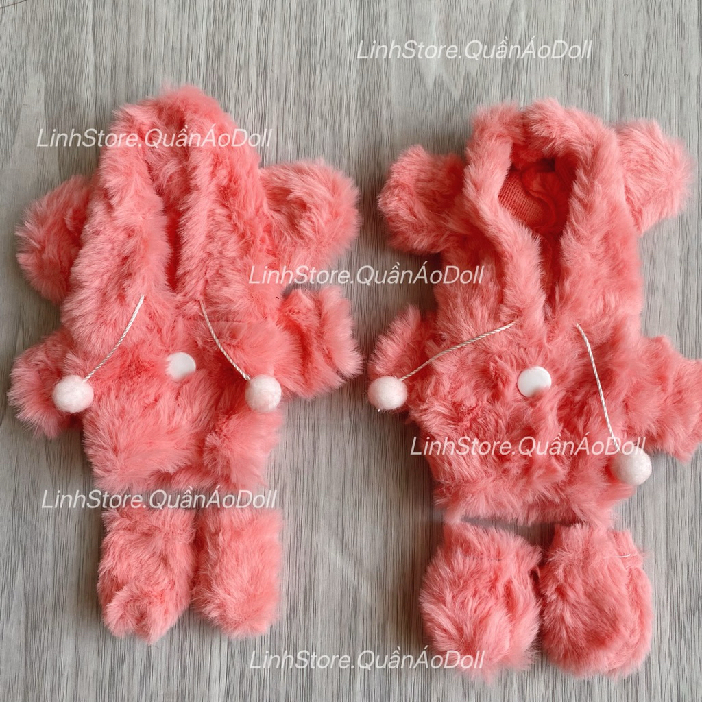 [Quần áo búp bê] ĐỒ LÔNG TẤT CHÂN BÉ GÁI DOLL 5IN