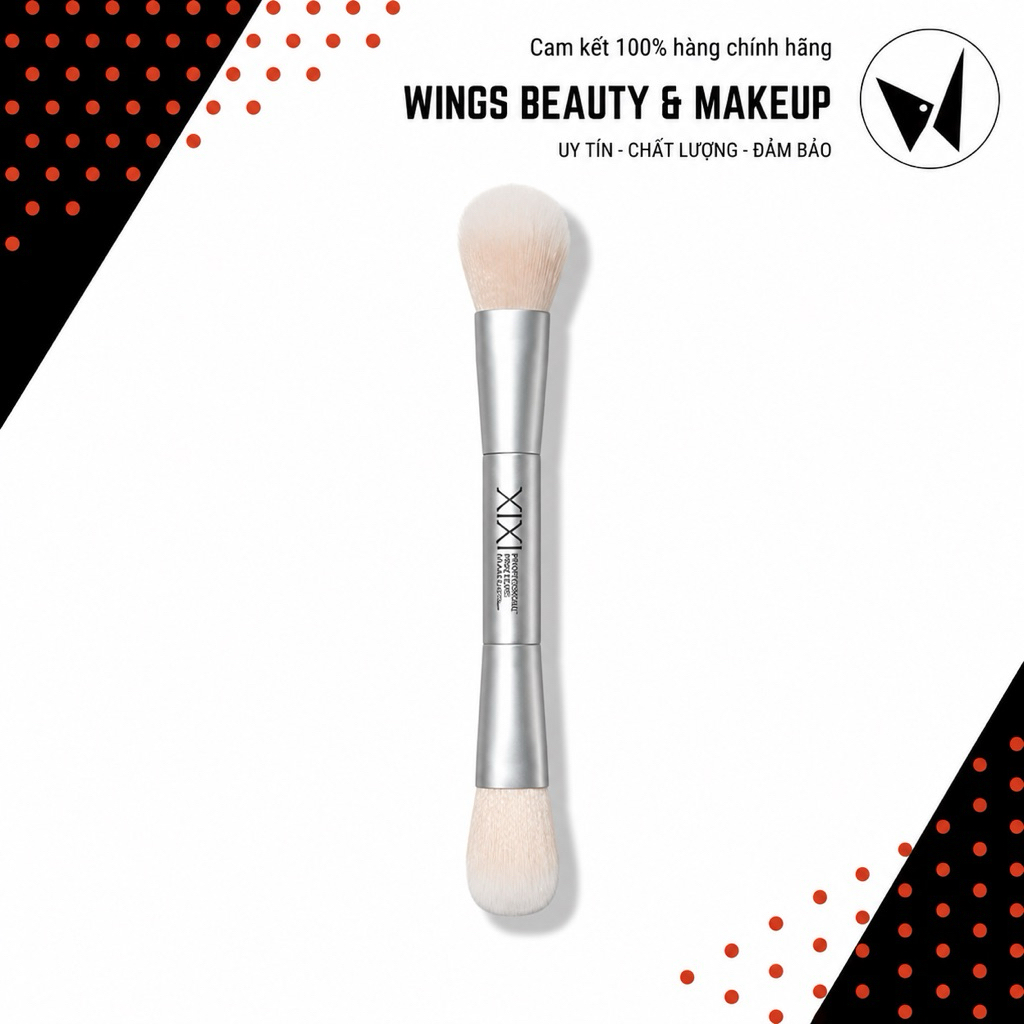 Cọ phủ phấn XIXI 2 đầu Light Feather Face Double Powder Blush
