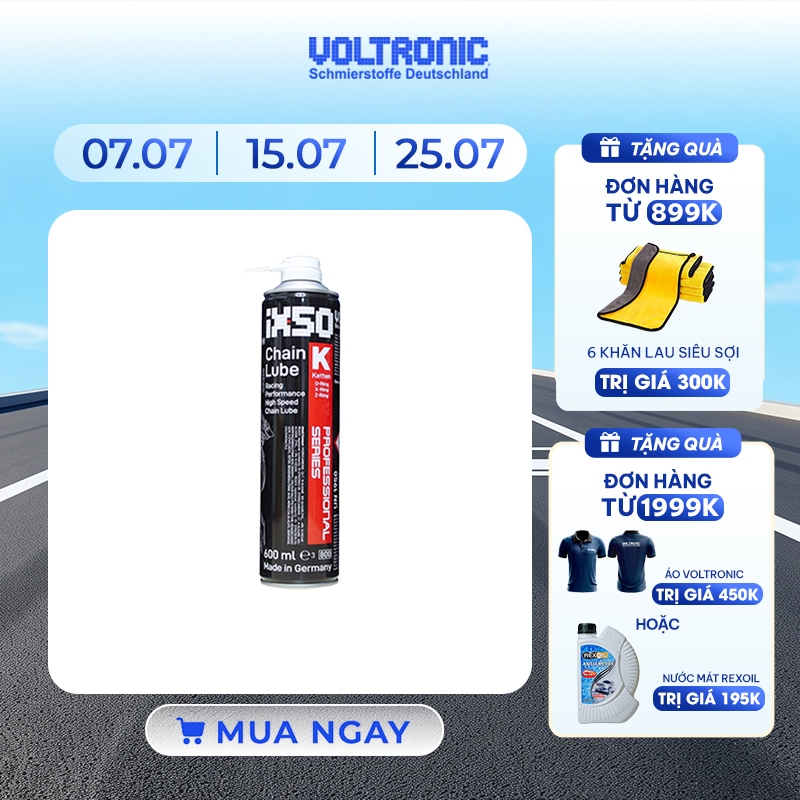 Xịt dưỡng sên mẫu mới 2022 VOLTRONIC ix50 jumbo 600ml