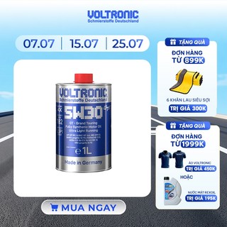 Dầu Nhớt Xe Tay Ga và Ôtô Voltronic 5W30 GT 1L