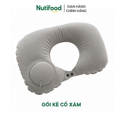 [Quà tặng không bán] Gối kê cổ xám