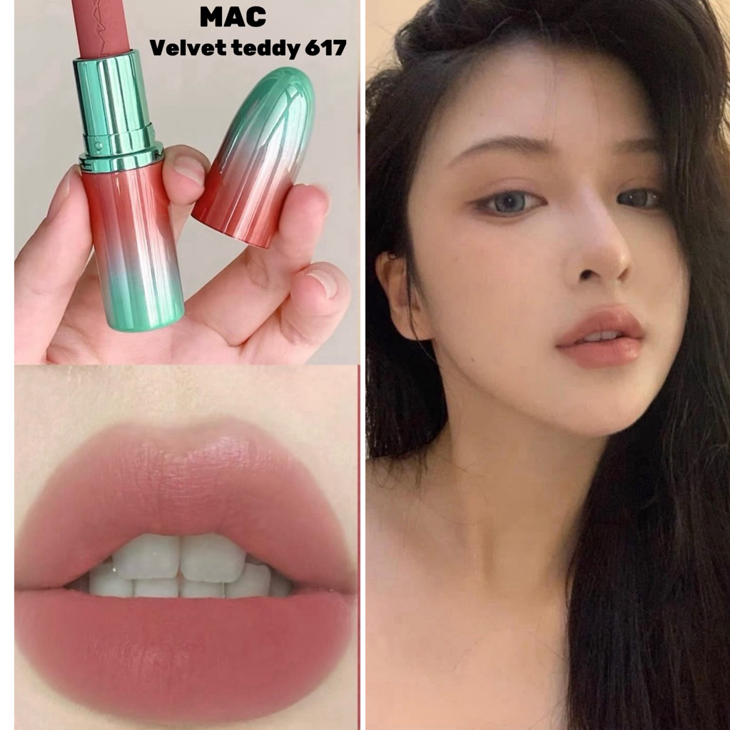 MAC Macximal Silky Matte Lipstick màu #617 Velvet Teddy,