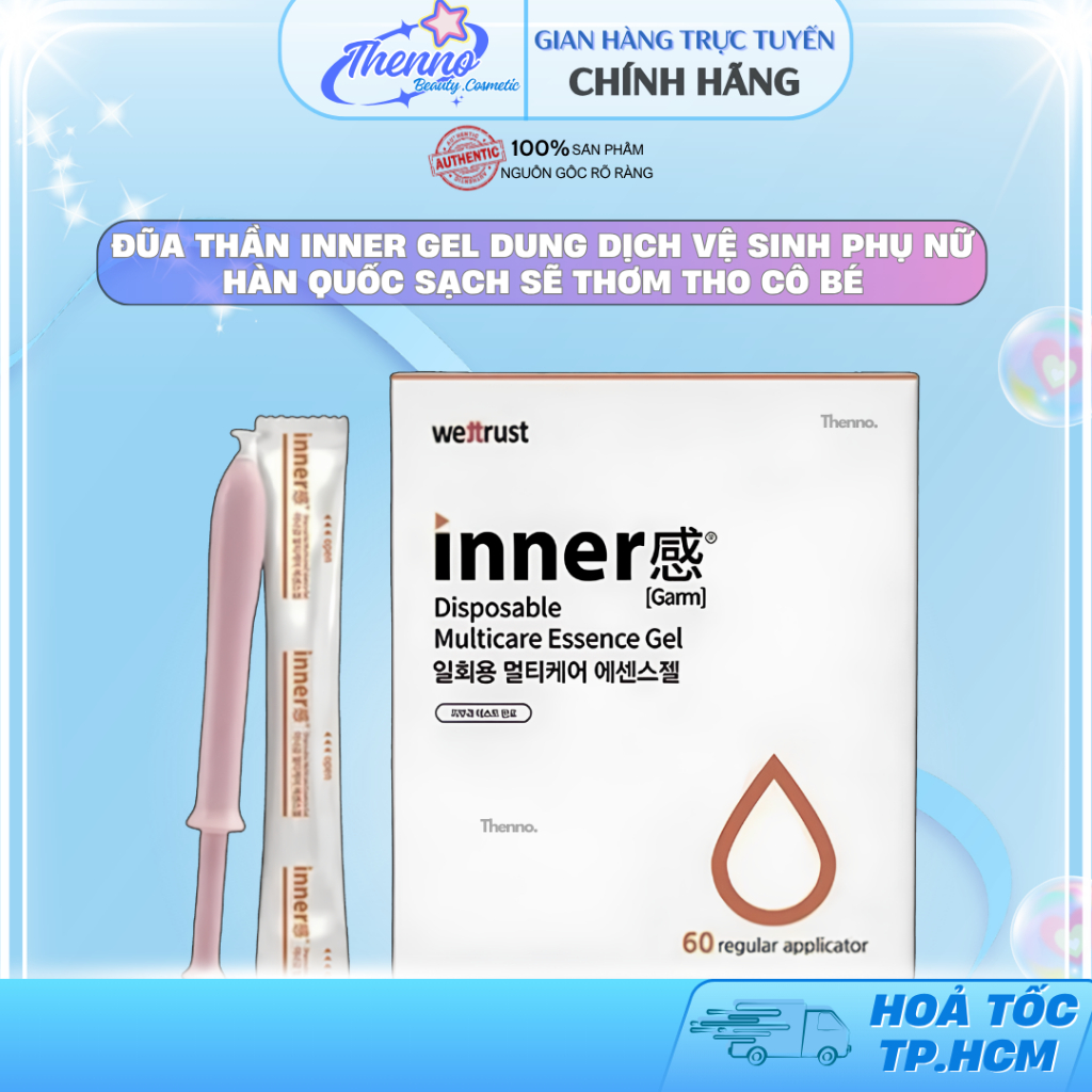 Đũa Thần Inner Gel Dung Dịch Vệ Sinh Phụ Nữ Hàn Quốc Sạch Sẽ Thơm Tho Cô Bé