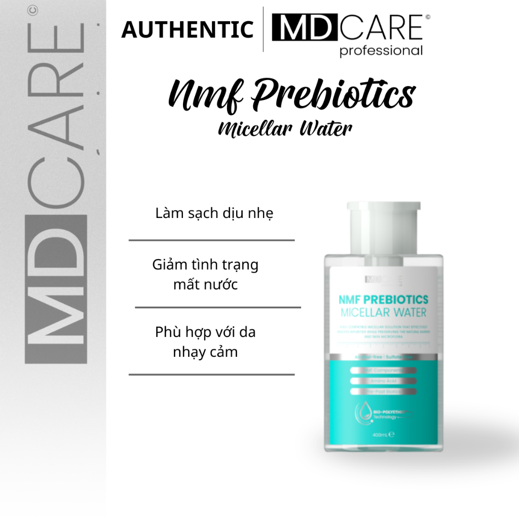 NMF PREBIOTICS MICELLAR WATER – 400ml