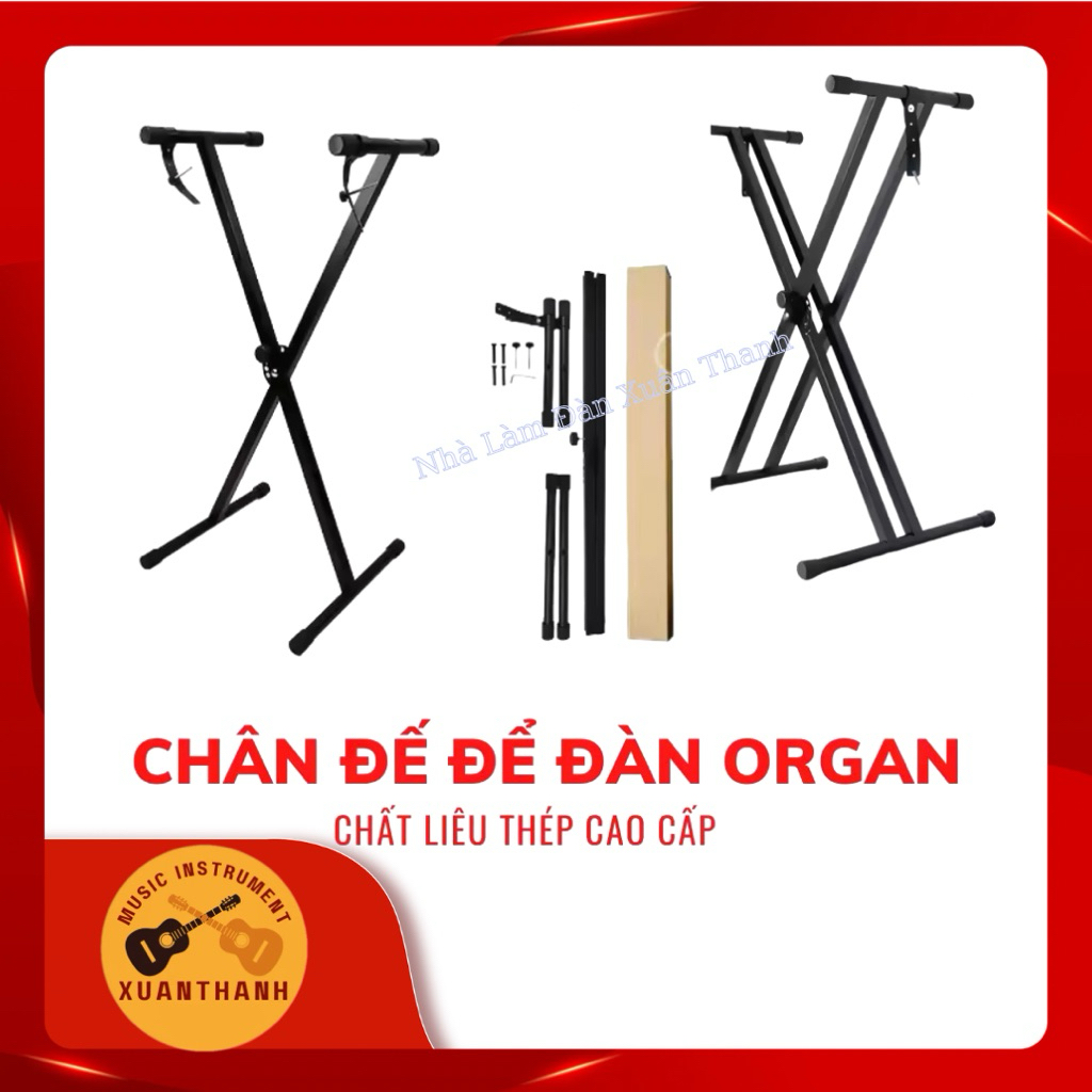 🎹 Chân Đàn Organ / Piano Điện Gấp Gọn – Chân X Đơn, X Đôi & Chân Chữ Z | Giá Đỡ Keyboard Chắc Chắn
