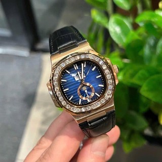 Đồng Hồ Nam Pateks Philipers Máy Cơ Automatic Cao Cấp Bảo Hành 5 Năm Đầy Đủ Hộp,Sổ,Thẻ