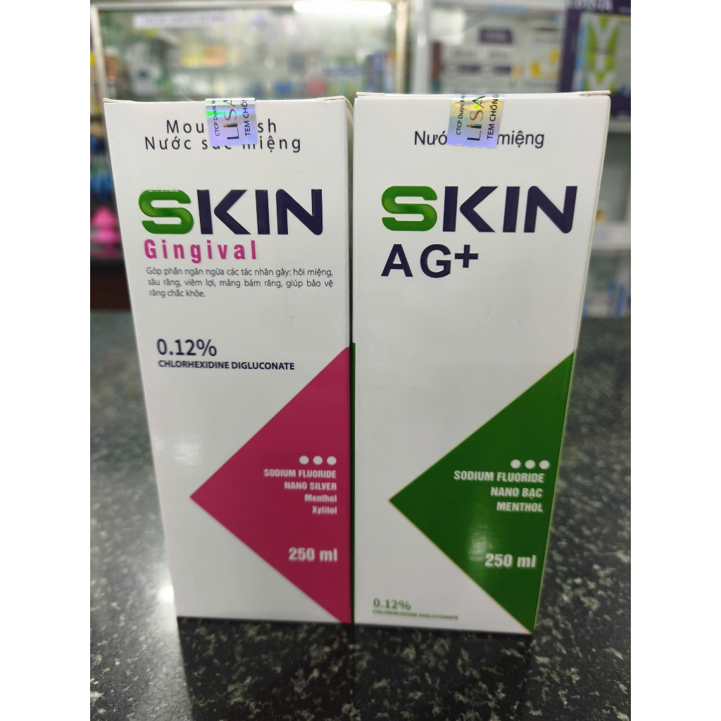 Nước Súc Miệng Bảo Vệ Nướu Và Răng Skin 250ml
