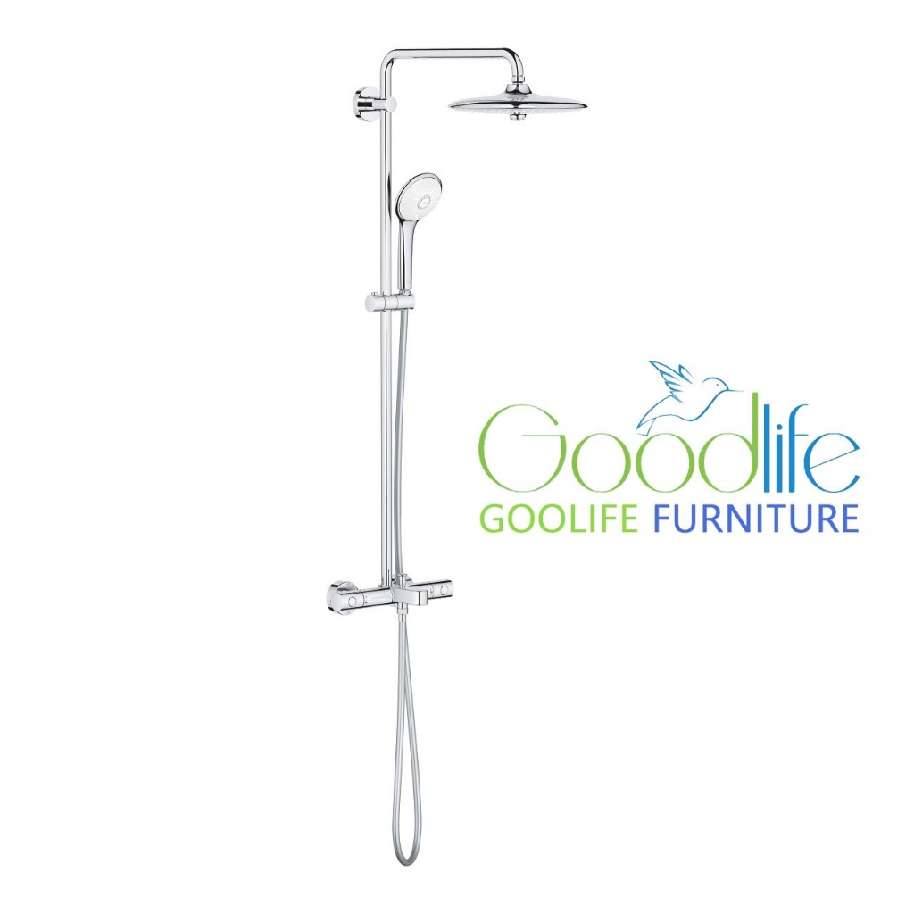 Bộ cây sen tắm ổn nhiệt Euphoria 260 GROHE 26114002